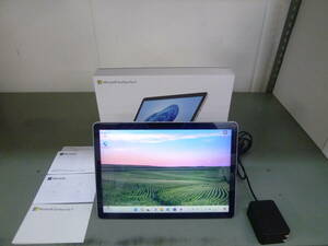 中古 Microsoft マイクロソフト Surface Go 3 8V6-00015 プラチナ PentiumCPU GOLD 6500Y 1.10GHz/4GB/eMMC64GB 10.5型 Win11Home(Sモード)