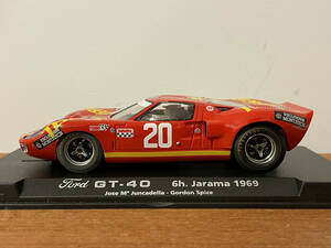 1/32 FLY Ford GT-40 6h. Jarama 1969