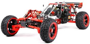 新品・完成品 Rovan 360AG02(Orange+red) 2WD エンジン・シャーシ・受信機・サーボ・送信機etc　36ccエンジンRCカーROVAN代理店出品　