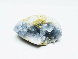 誠安◆超レア最高級天然セレスタイト天青石原石[T756-5112]