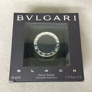 【中古品A】BVLGARI(ブルガリ) オードトワレ BLACK 40ml ※残量はほぼ残っています (管理番号：063102)