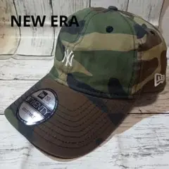 ◆5221  NEW ERA   ニューヨーク・ヤンキース　迷彩　アジャスタ