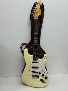 1円～Fender JAPAN フェンダージャパン Stratocaster ストラトキャスター ソフトケース付 エレキギター 現状渡し 