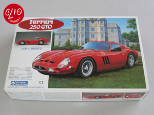 ★送料無料！未開封・グンゼ産業 フェラーリ FERRARI 250GTO：1/24スケール ディスプレイキット