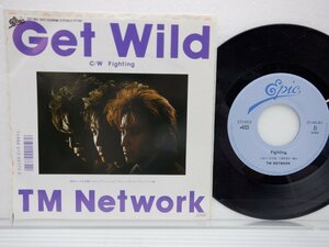 TM Network(ティーエム・ネットワーク)「Get Wild(ゲット・ワイルド)」EP（7インチ）/EPIC/SONY(07・5H-347)/アニメソング