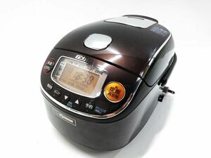 □美品 2023年製 ZOJIRUSHI 象印 炊飯器 3合 圧力IH式 極め炊き 黒まる厚釜 NP-RM05 A-4-19-15 @100□