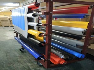 PVCなら、BEEには豊富なカラーと在庫があります！PVCボート生地/幅75cm長さ50cm/0.9mm、ボンド無し