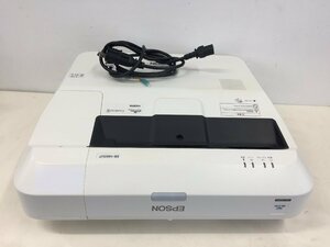 超短焦点 プロジェクター EPSON エプソン EB-1460UT ランプ使用時間高2799H　リモコンと専用ペン欠品