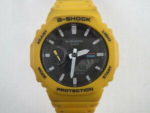 ♪CASIO G-SHOCK GA-B2100 カシオ Gショック イエロー 別売りパーツ付き♪中古品