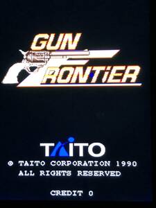 ROMボード タイトー TAITO ガンフロンティア GUN FRONTIER F2 アーケード　基板