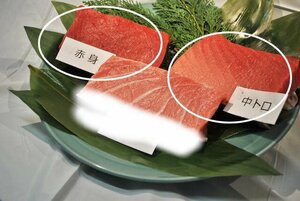 青森、津軽海峡、天然本マグロ「中トロ（冷凍）400g」「赤身（冷凍）400g」セット (計800g)