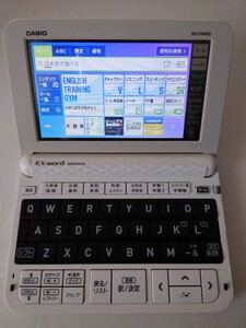 CASIO 電子辞書 EX-word エクスワード XD-Z4000 高校生モデル 　カシオ ホワイト DATAPLUS10 送料無料