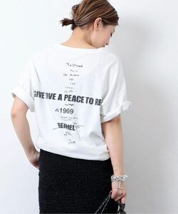 ◆ドゥーズィエムクラス LOVE A PEACE バックプリント Tシャツ　美品◆