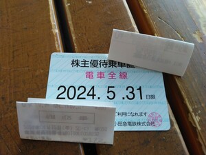 小田急電鉄 株主優待乗車証 電車全線定期券 タイプ 2024年5月31日まで 新宿～小田原定期券一ヶ月18,260円