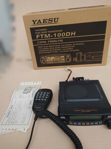 【現状品】八重洲無線 デュアルバンド トランシーバーアマチュア無線機 FTM-100DH YAESU ヤエス 無線機