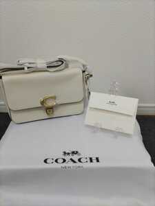 COACH コーチ ストゥディオ レザー ショルダーバッグ ホワイト