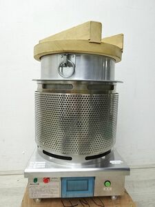 MIK かまど炊き きわみ NKK-3N ガス自動炊飯器 LPガス用 中古 厨房 羽釜 3升炊き 木製蓋つき