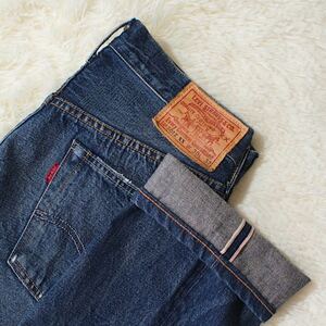 USA製 《LEVIS VINTAGE CLOTHING》 501Z XX (W30) 片面タブ 赤耳 ビッグE ヴィンテージ復刻 ジップフライジーンズ セルビッチ 