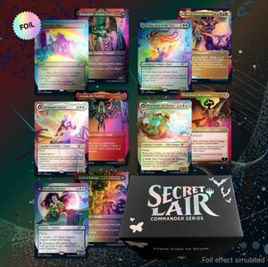 送料無料【新品未開封】シークレットレイアー　Secret Lair Commander Deck: From Cute to Brute　統率者デッキ　EDH　MTG 希少 限定品　