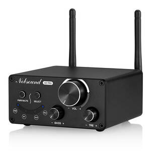 HiFi デュアル Bluetooth 5.0 デジタルアンプ ステレオ デスクトップ オーディオ サブウーファー アンプ 130W×2（SUC-A2 PRO）