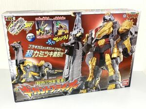 BANDAI バンダイ 獣電戦隊キョウリュウジャー 超カミツキ変形 DXギガントブラギオー 完品 動作品 現状品 戦隊ヒーロー