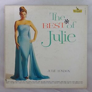 14031613;【US盤/LIBERTY/虹ラベル/MONO】Julie London / The Best Of Julie