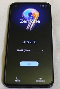 ASUS Zenfone9 SIMフリー RAM:8GB ROM:256GB ブラック 美品