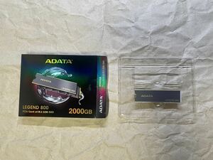 ADATA LEGEND 800 M.2 SSD カバー　1枚