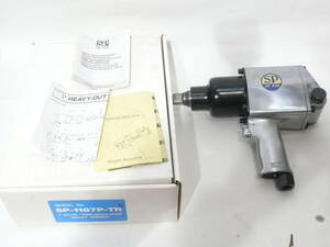 SP AIR 25.4mm角 1インチ エアーインパクトレンチ SP-1187P-TR ピストルタイプ ツインレギュレーター付 エスピーエアー エアツール