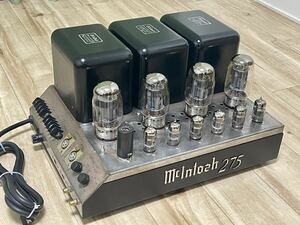 Mcintosh マッキントッシュ MC 275 ! KT88 真空管アンプ ! 動作品