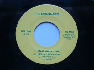 ゴスペル EP The Barbernaires PRIVATE盤 男声グループ