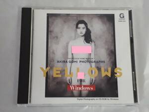 CD-ROM 写真集 YELLOWS for Windows AKIRA GOMI Photographs ウインドウズ版 五味彬 イエローズ