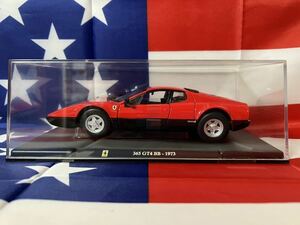 Ferrari 365 GT4 BB 1973 1/24 DIECAST burago製　イタリアンレッド