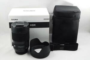 ★美品★ 即決 シグマ SIGMA 40mm F1.4 DG HSM Art 018 キヤノン用（R6-119)