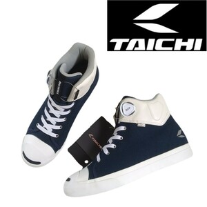 新品タグ付 RS TAICHI キャンバス地 ボアダイヤル ライディングシューズ ブーツ スニーカー 靴 メンズ 26.0cm タイチ バイクウェア 2405203