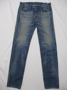 LEVIS LVC リーバイス 68606 ヴィンテージ加工 スリムデニムパンツ W30