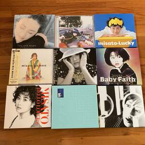 CD　渡辺美里　アルバム　まとめ売り　9枚　ハダカノココロ/LOVE GO GO/HELLO LOVERS/SHE LOVES YOU/BABY FAITHなど　♪0808b20