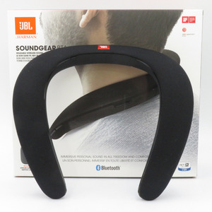 JBL オーディオ機器 Sound gear BTA ウェアラブルワイヤレスサウンド ネックスピーカー 充電ケーブル・光デジタルケーブル欠品 6132A