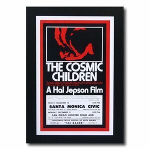 サーフムービーポスター L-62 「THE COSMIC CHILDREN」 サイズ：31.5×20.5cm アメリカ雑貨 アメリ