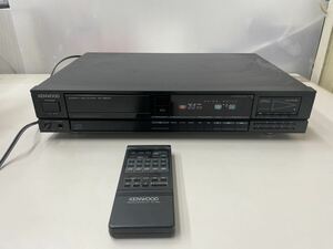 CR☆ 通電確認済 ジャンク KENWOOD COMPACT DISC PLAYER DP-990D リモコン付き ケンウッド コンパクトディスクプレーヤー 