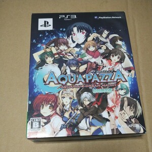 PS3 アクアパッツァ 初回限定版 アクアプラス AQUAPAZZA シュリンク未開封