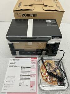 1072100M★ 【未使用】 ZOJIRUSHI オーブントースター こんがり倶楽部 ブラック EQ-AG22-BA