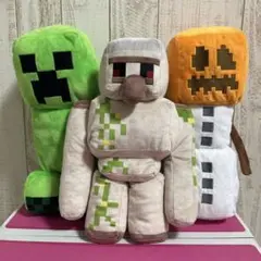 Minecraft　マイクラ　ぬいぐるみセット