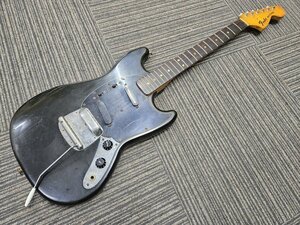 【ジャンク品】Fender USA Mustang Sシリアル 1977年頃? 70年代 ケース欠品 現状 フェンダー ムスタング 1円~　K0824+