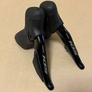 美品 SHIMANO シマノ 105 STIレバー R7100 R7150 R7170 12s 2×12速 di2 油圧 シフター