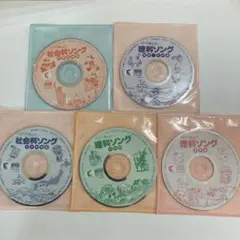 七田式　うたって覚えよう　社会科　理科　ソング　CD