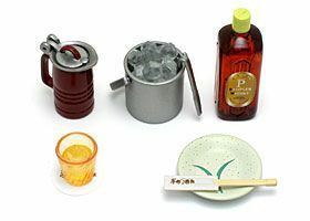 リーメント 居酒屋ぷち呑み ⑭店長ボトル入りマース ミニチュア　ドールハウスにも　ウイスキーセット