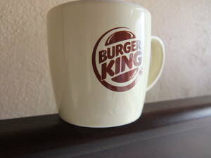 BURGER KING　バーガーキング　ビンテージ　非売品 マグカップ　陶器　コップ　未使用　レトロ