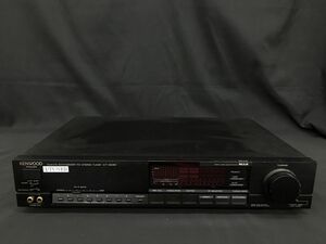 0503-113T③5895 クォーツシンセサイザーFMステレオチューナー KENWOOD ケンウッド KT-3030　貴重　FM STEREO TUNER