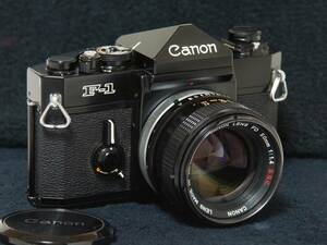 Canon F-1 初代モデル前期型 FD50ｍｍF1.4S.S.C標準レンズ付きセット【Working product・動作確認済】